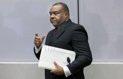 L'ancien vice-président congolais, Jean-Pierre Bemba