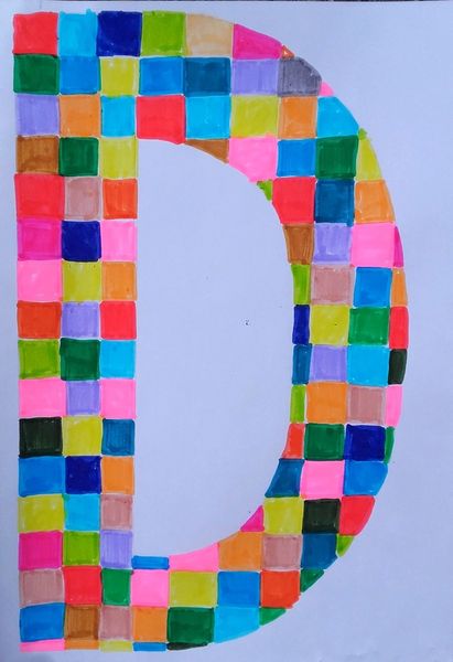 #DADAalphabet ... D comme "damier"