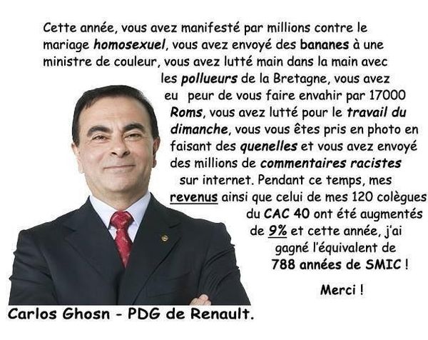 Carlos exagère...