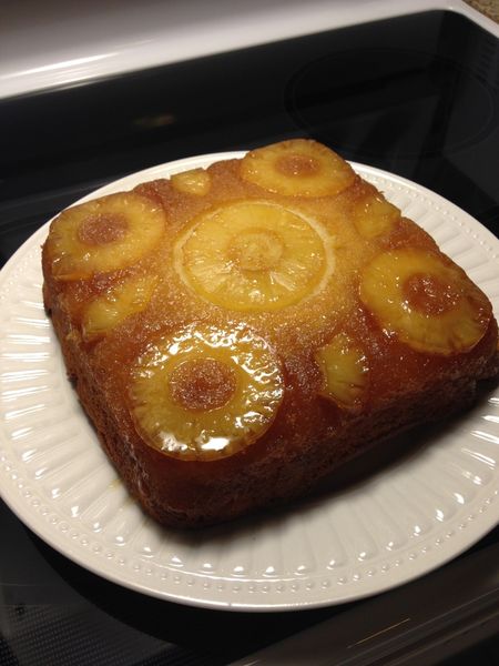 Gâteau renversé à l'ananas
