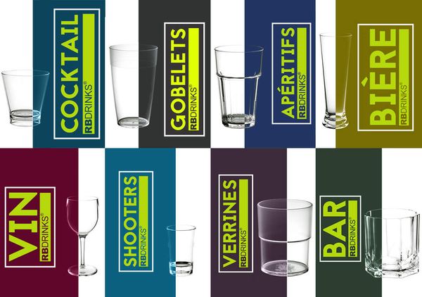 Gammes des verres