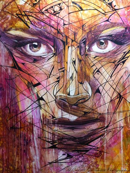 Détail d'une oeuvre d'Alexandre Hopare Monteiro