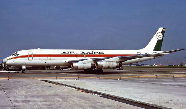 Un avion d'Air Zaïre