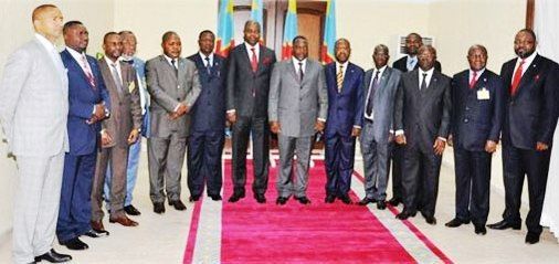 Le président Kabila et les gouverneurs de provinces