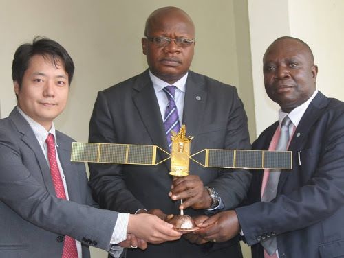 Présentation du satellite avec le partenariat chinois
