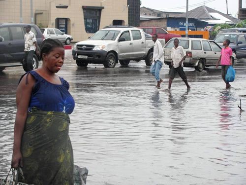 La pluie à Kinshasa