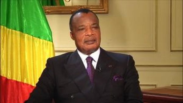 Le président Denis Sassou Ngouesso
