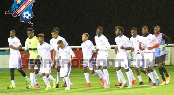 Les Léopards U18 à l'entraînement