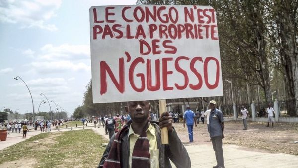Manifestation des Congolais