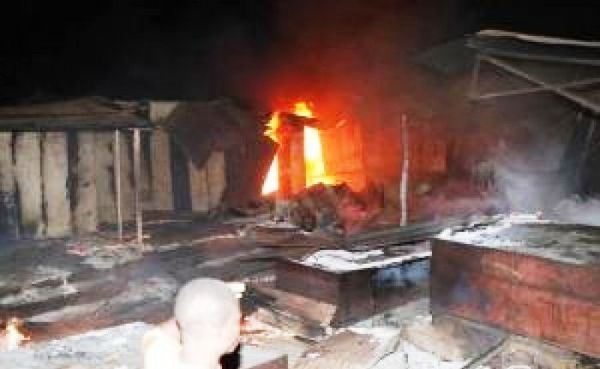 Une série d’incendies criminels à Panzi