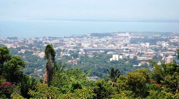Une vue de la ville de Bujumbura