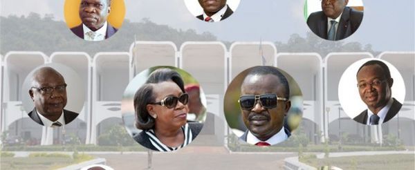 Candidats aux élections en Centrafrique