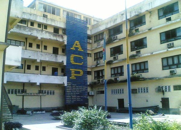 Le siège de l’Agence congolaise de presse à Kinshasa