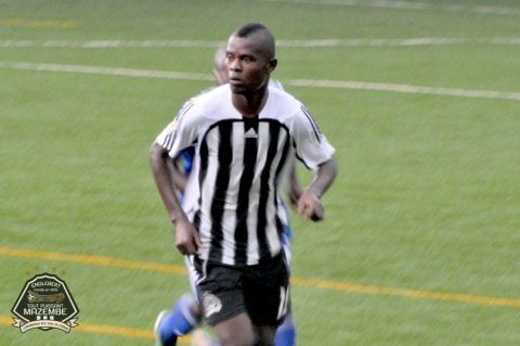L'attaquant Aly Mbwana Samatta au TP Mazembe
