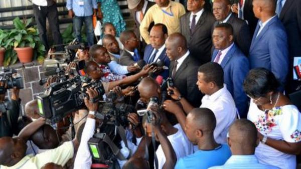 Un point de presse de l'opposition (Archives)