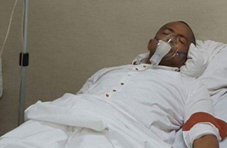 Moïse Katumbi dans l'avion médicalisé