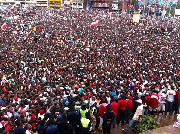 La marche à Goma