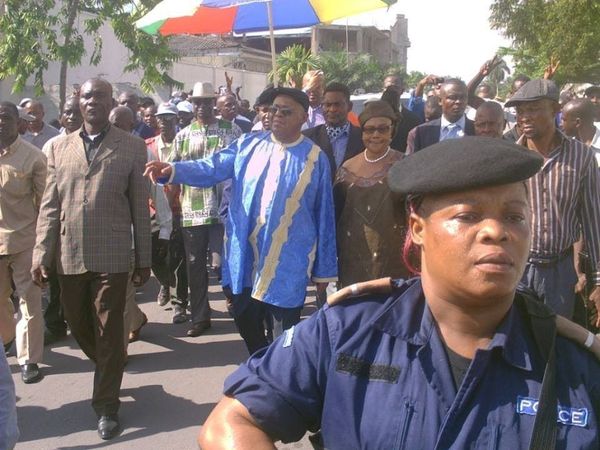 Bain de foule d'Eienne Tshisekedi (Archives)