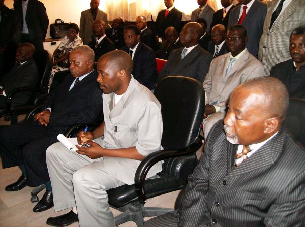 Une cérémonie aux Affaires étrangères de la RDC