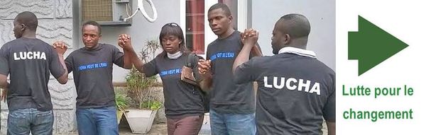Des militants de LUCHA
