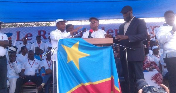 Etienne Tshisekedi, lors de son adresse
