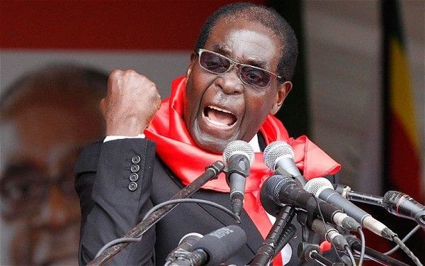 Le président Mubgabe dans ses oeuvres