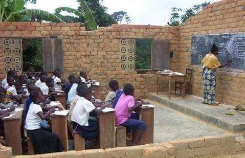 Une classe quelque part en RDC