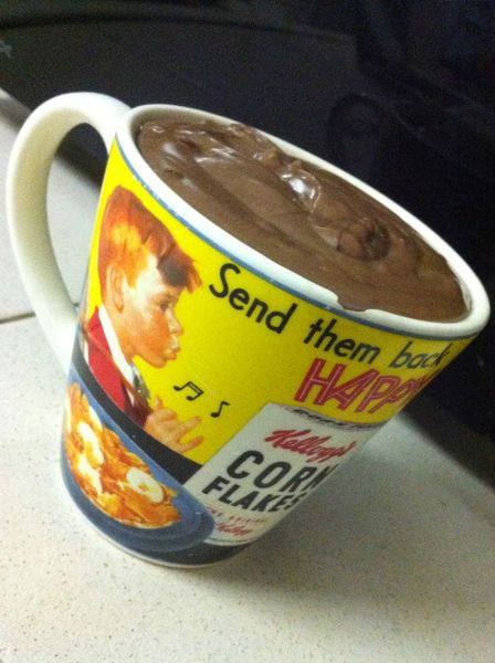 Un chocolat chaud épais pour se réchauffer