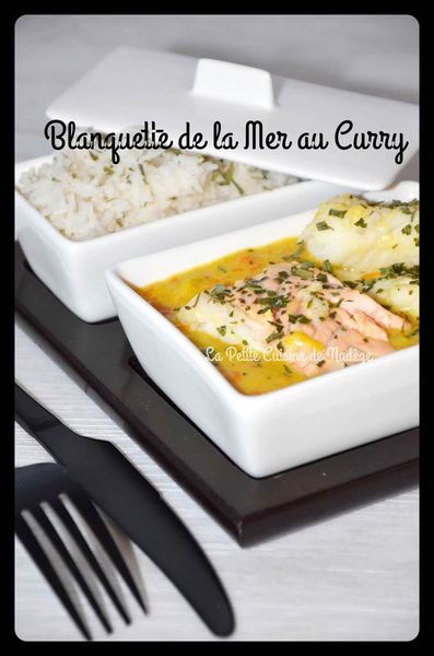 Blanquette de la mer au curry