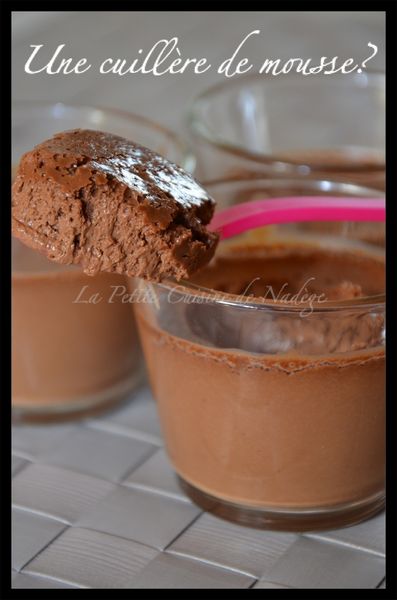 Histoire d'une crème au chocolat qui se prenait pour une mousse en 3 minutes