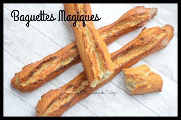 Baguettes magiques de Rose, ou le PSP (Pain Sans Pétrissage)