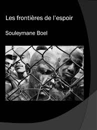 Livre "les frontières de l'éspoir" de Boel Souleymane la révolte des gangs contre l'opression raciale de la société Amérikkkaine