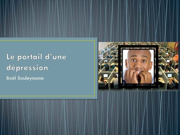 Résumé du livre "le portail d'une dépression" de Boel Souleymane