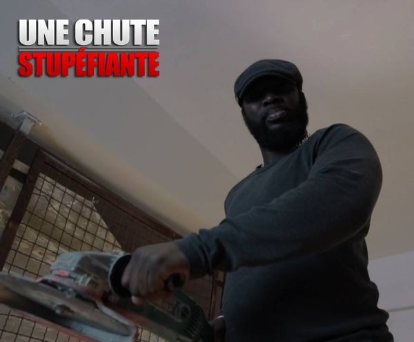 Court métrage "Une chute stupéfiante" écrit par Boel Souleymane réalisé par Mahmoud Haroun et Green1D