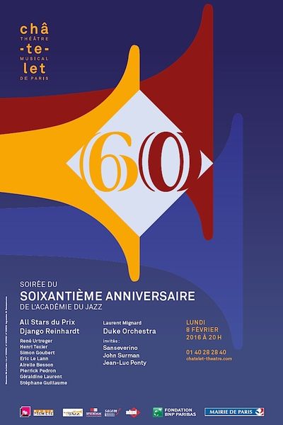 Concert royal pour les 60 ans de l’Académie du Jazz