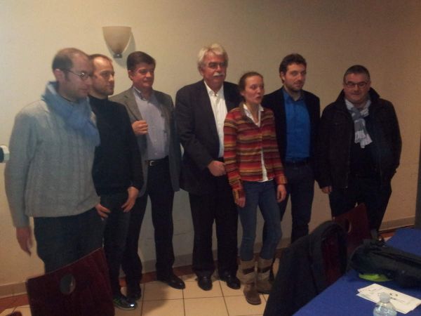 Meeting de présentation des candidats