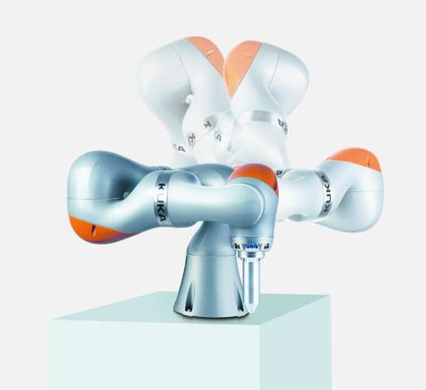 Kuka, un groupe allemand spécialisé dans le contrôle de production flexible.