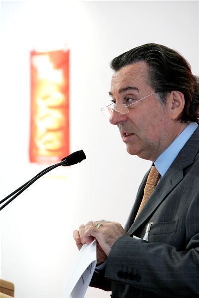 Le président de la chambre de commerce et d'industrie de la Haute-Savoie Guy Métral.