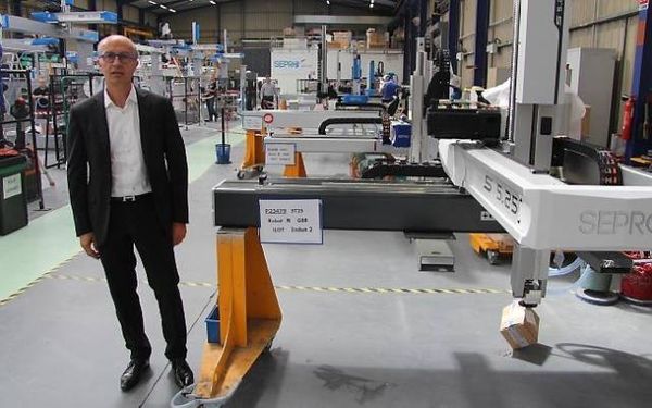 Jean-Michel Renaudeau, le patron de la Sepro (photo Ouest France).