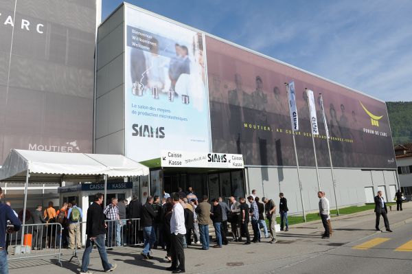 Le salon Siams, dédié aux moyens de production microtechniques, se tiendra en avril 2016 à Moutier, en Suisse.
