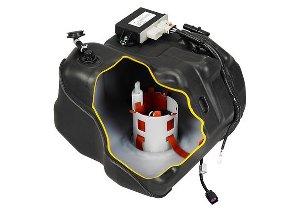 Le SCR de Plastic Omnium est un système de dépollution piloté par l’ordinateur de contrôle du moteur (ECU).