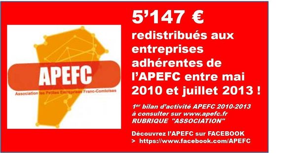Association les Petites Entreprises Franc-Comtoises RESEAU APEFC
