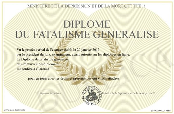 LE FATALISME CENTRAFRICAIN