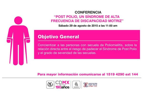 Conferencia de Síndrome de Post -Polio
