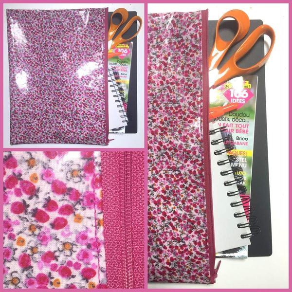Tuto pochette à rêves, à projets, à documents...