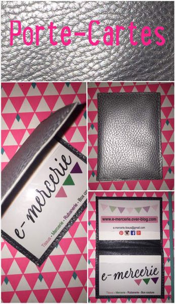 Porte-cartes facile - Tuto couture DIY