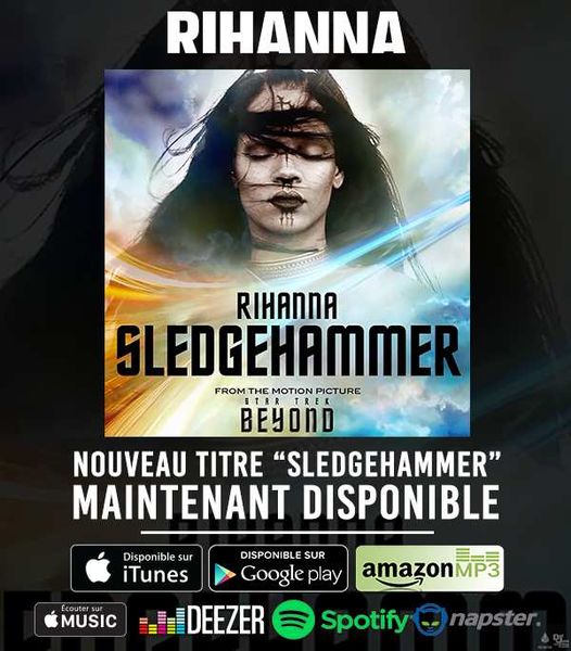 STAR TREK SANS LIMITES, la Bande Annonce avec la chanson de Rihanna "SLEDGEHAMMER" #StarTrek #SansLimites