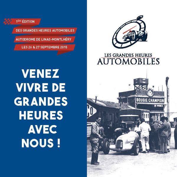 La plaquette des Grandes Heures Automobiles