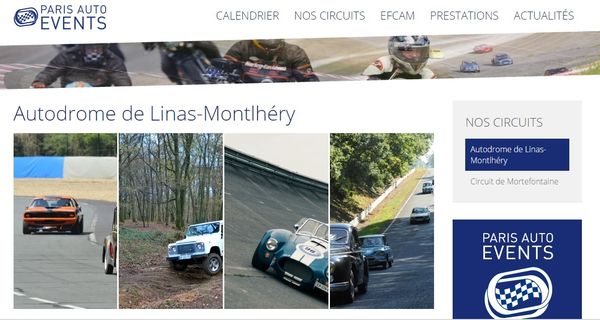 Lancement du site internet de Paris Auto Events