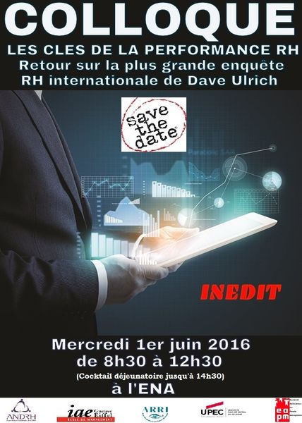 Colloque du 1er juin à l'ENA... réservez la date ! (en français dans le texte)